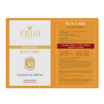 Sun Care – Turmeric & Saffron  Protective Sunscreen SPF 30 - Image 4